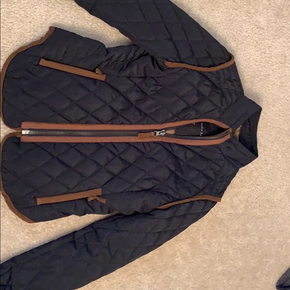 ZARA light weight jacket! Navy blue Size small - Picture 2 of 6